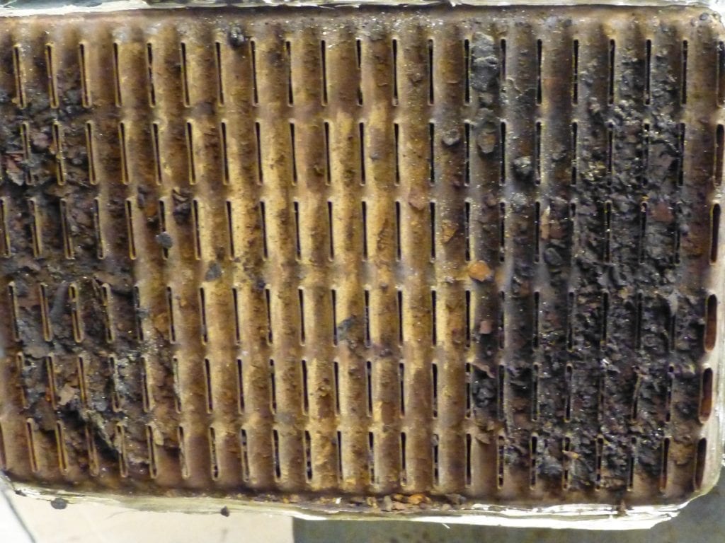 CAT 770 Dumper Truck Radiator Section Being Repaired Cornwall 3