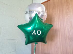 40th Anniversay Balloons